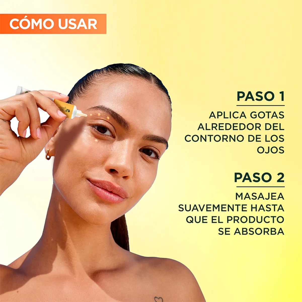 GARNIER - Contorno De Ojos Express Aclara Anti Manchas Con Vitamina C 15 Ml