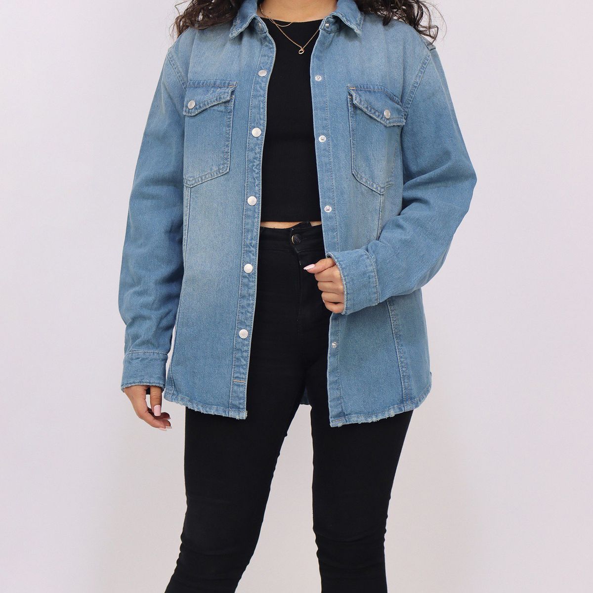 KAYRA POBLET - Sobrecamisa Algodón Mujer Kayra Poblet