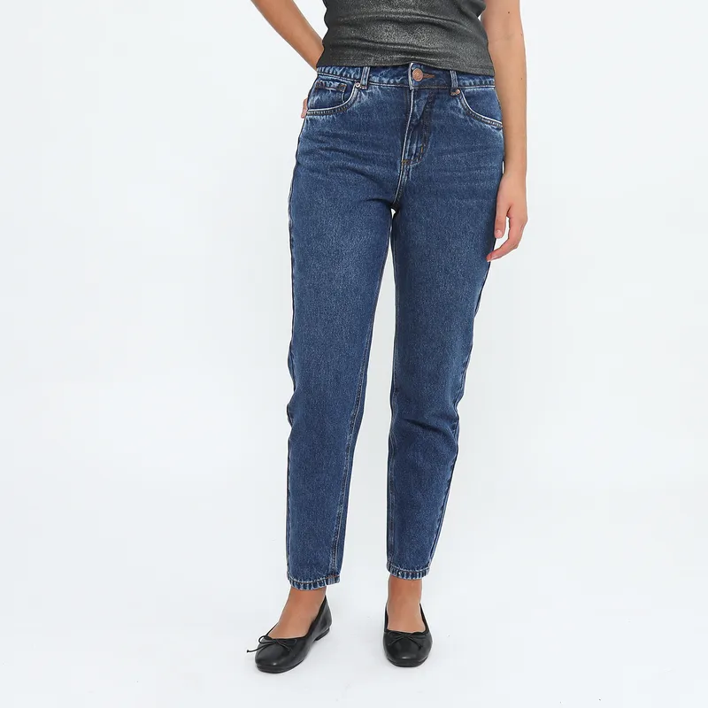 DENIMLAB - Jean Mom Tiro Alto Mujer Denimlab