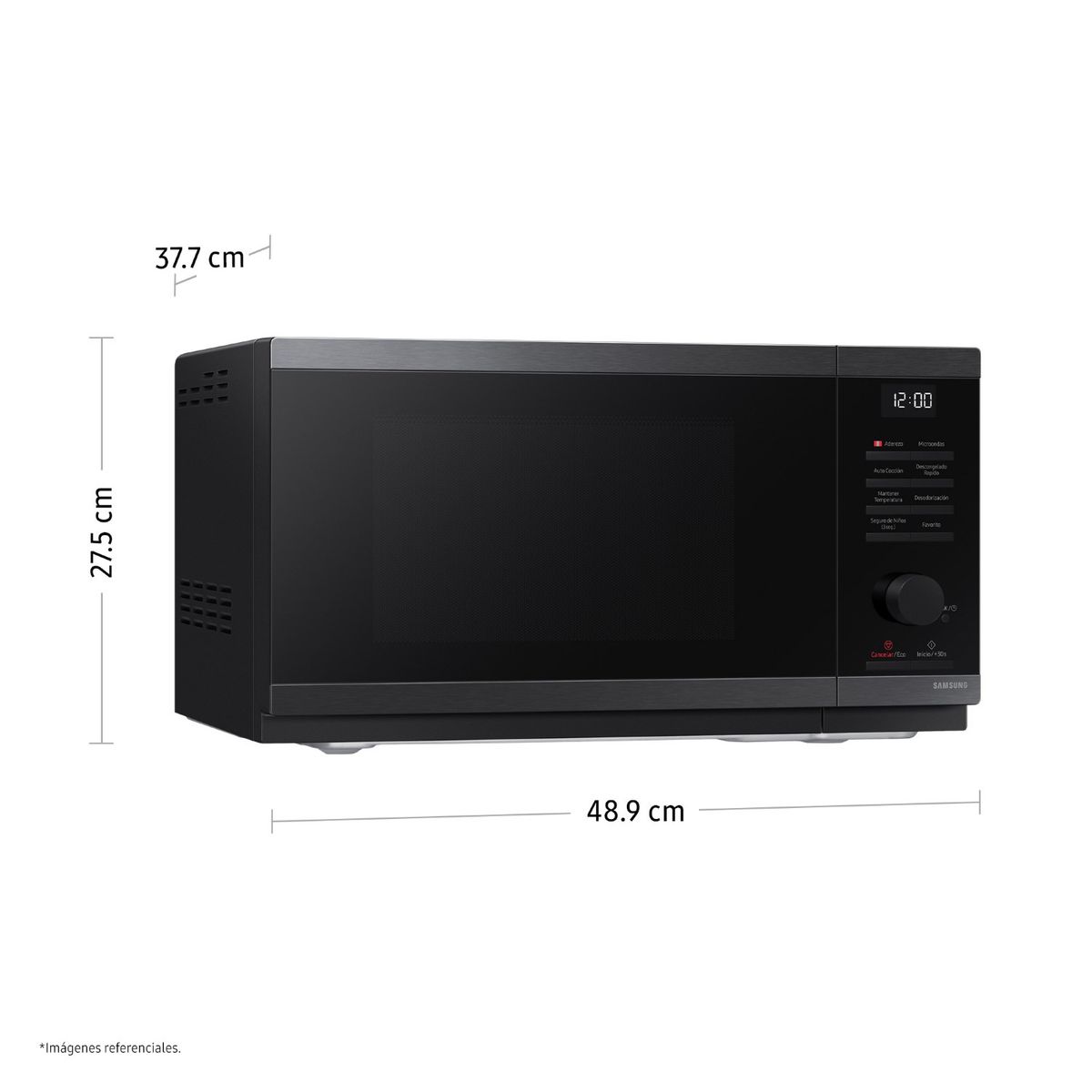 SAMSUNG - Horno Microondas Cheff Samsung 23L MS23DG4504AGPE