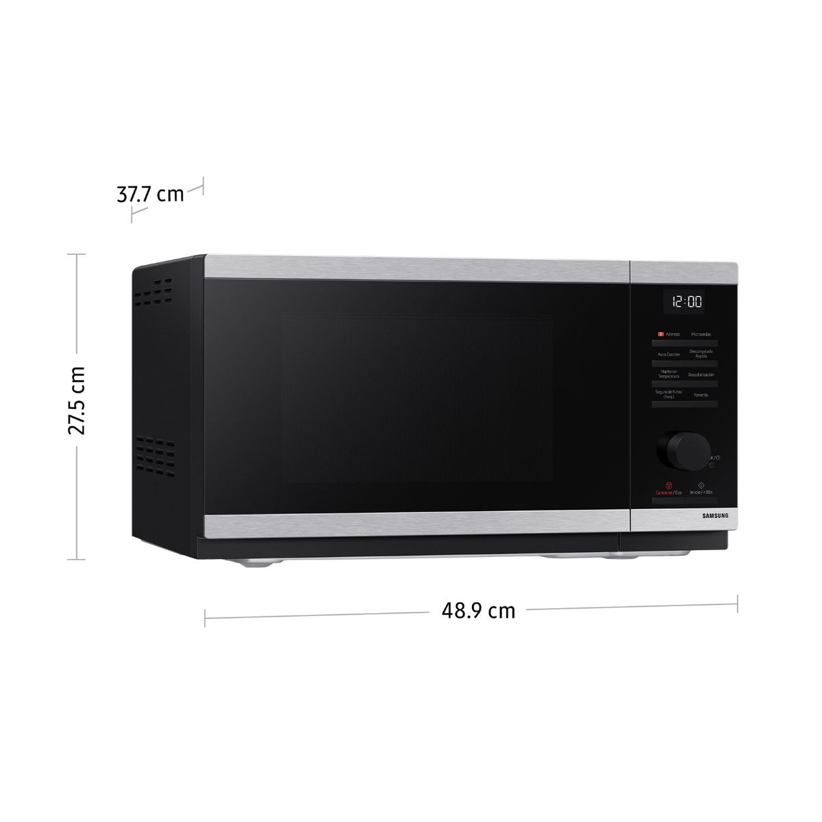 SAMSUNG - Horno Microondas Cheff Samsung 23L MS23DG4504ATPE