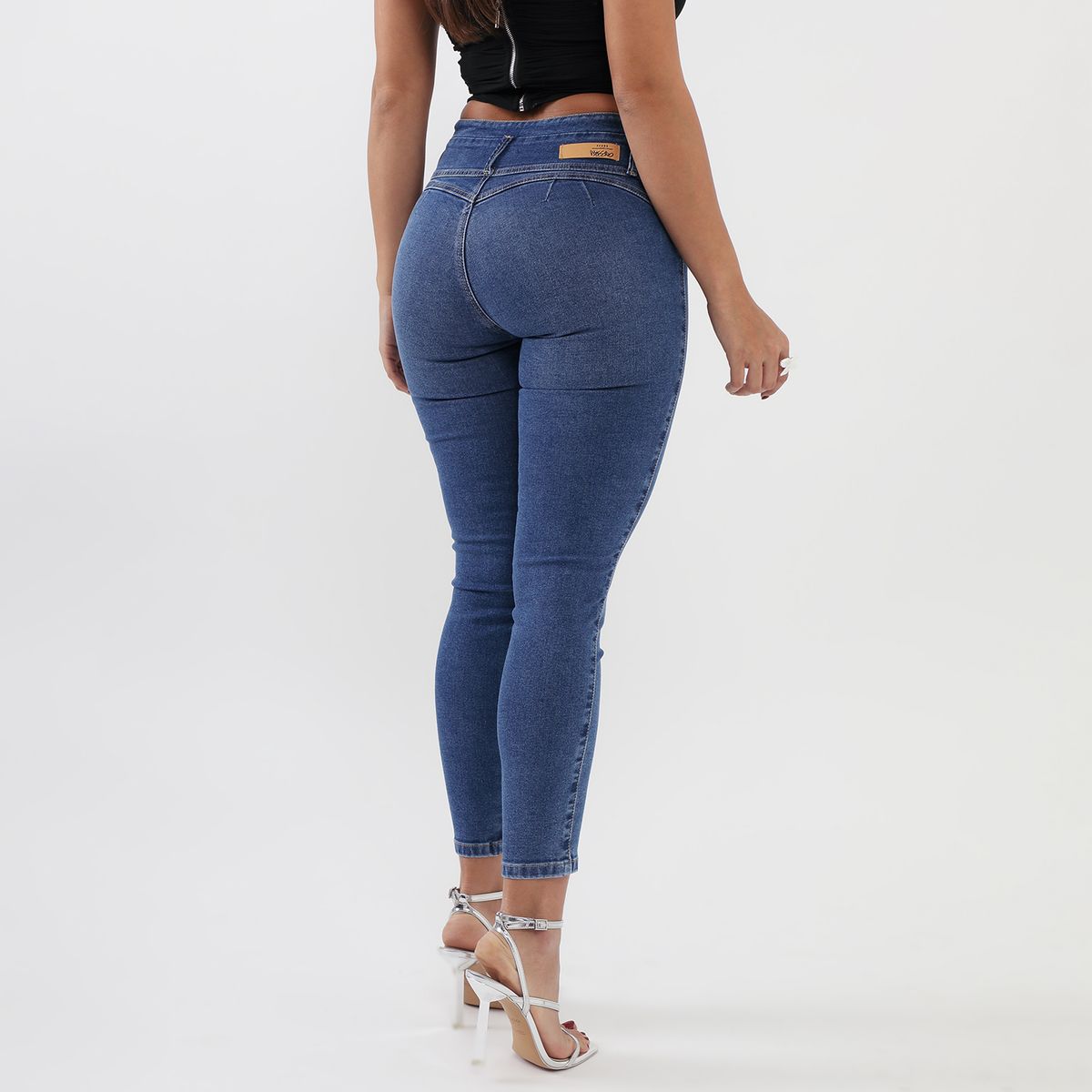 MOSSIMO - Jean Skinny Tiro Alto Mujer Mossimo