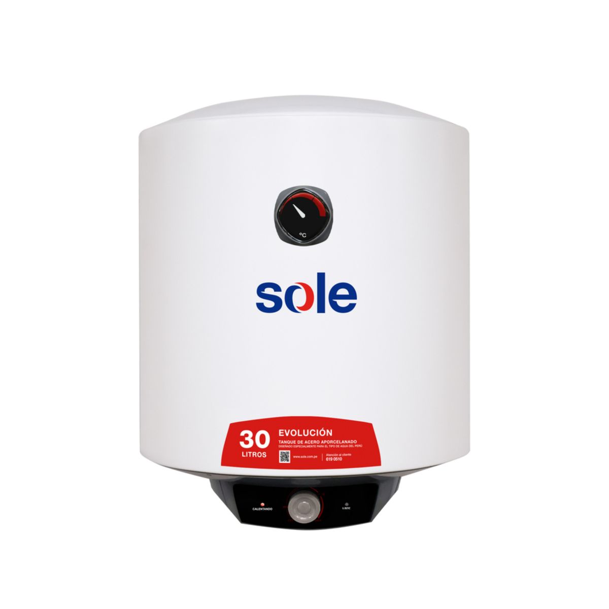 Sole - Terma Eléctrica Sole Evolución 30L P/Pared