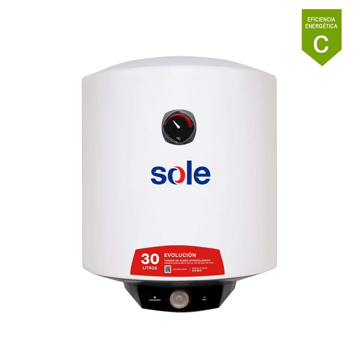 SOLE - Terma Eléctrica Sole Evolución 30L P/Pared