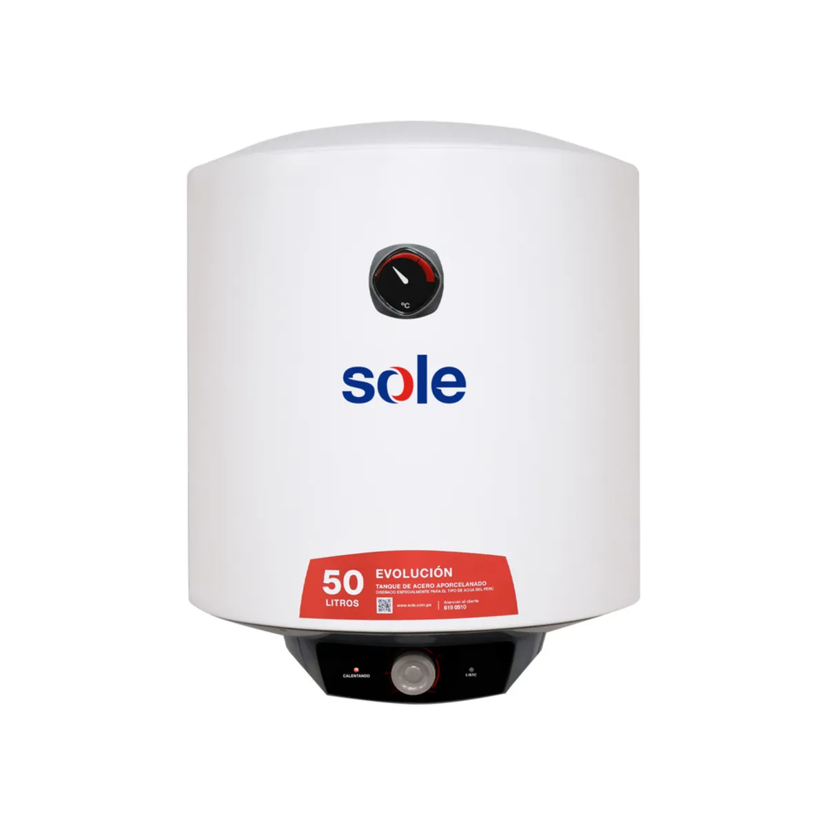 Sole - Terma Eléctrica Sole Evolución 50L P/Pared