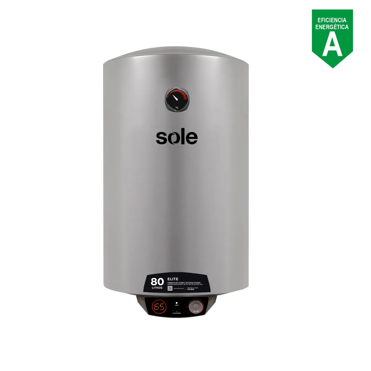 SOLE - Terma Eléctrica Sole Elite 80L P/Pared