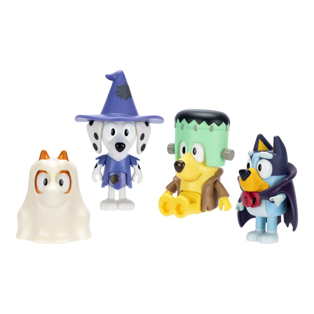 BLUEY - Juguete Pack X4 Figuras Bluey
