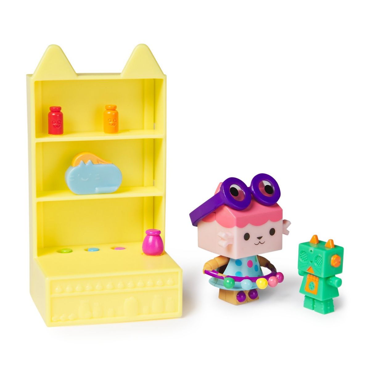 LA CASA DE GABBY - Set Figura Bobble Kitty  Gabbys Dollhouse