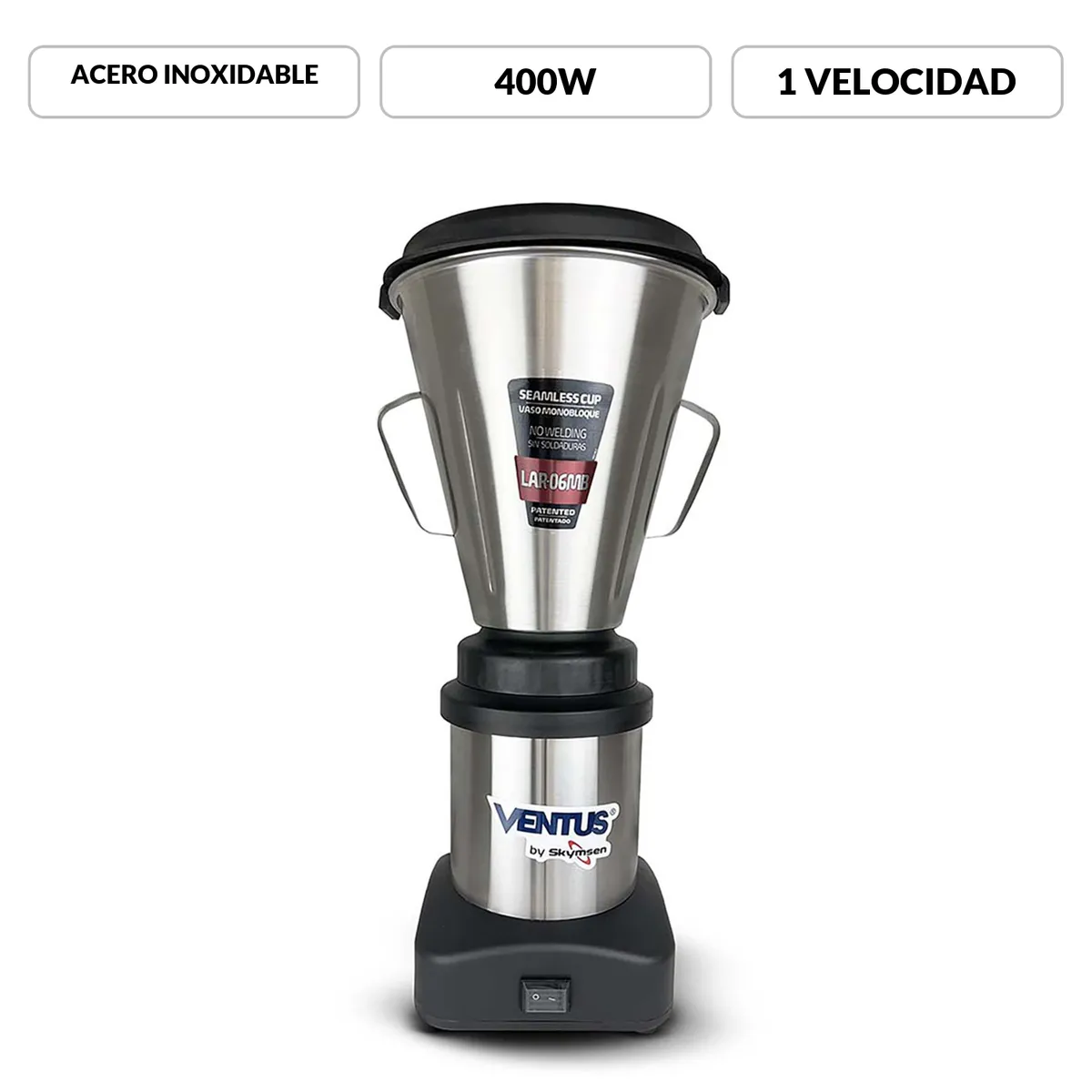VENTUS - Licuadora Comercial LAR-06MB 6lt 400W