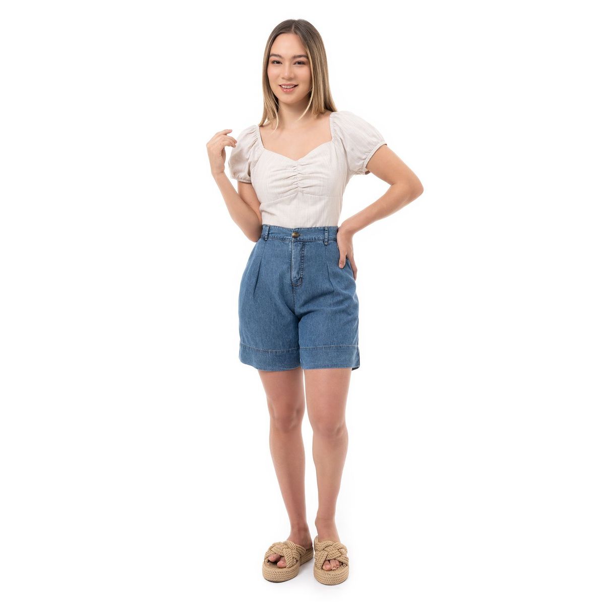 PIONIER - Short Jean Mujer Pionier