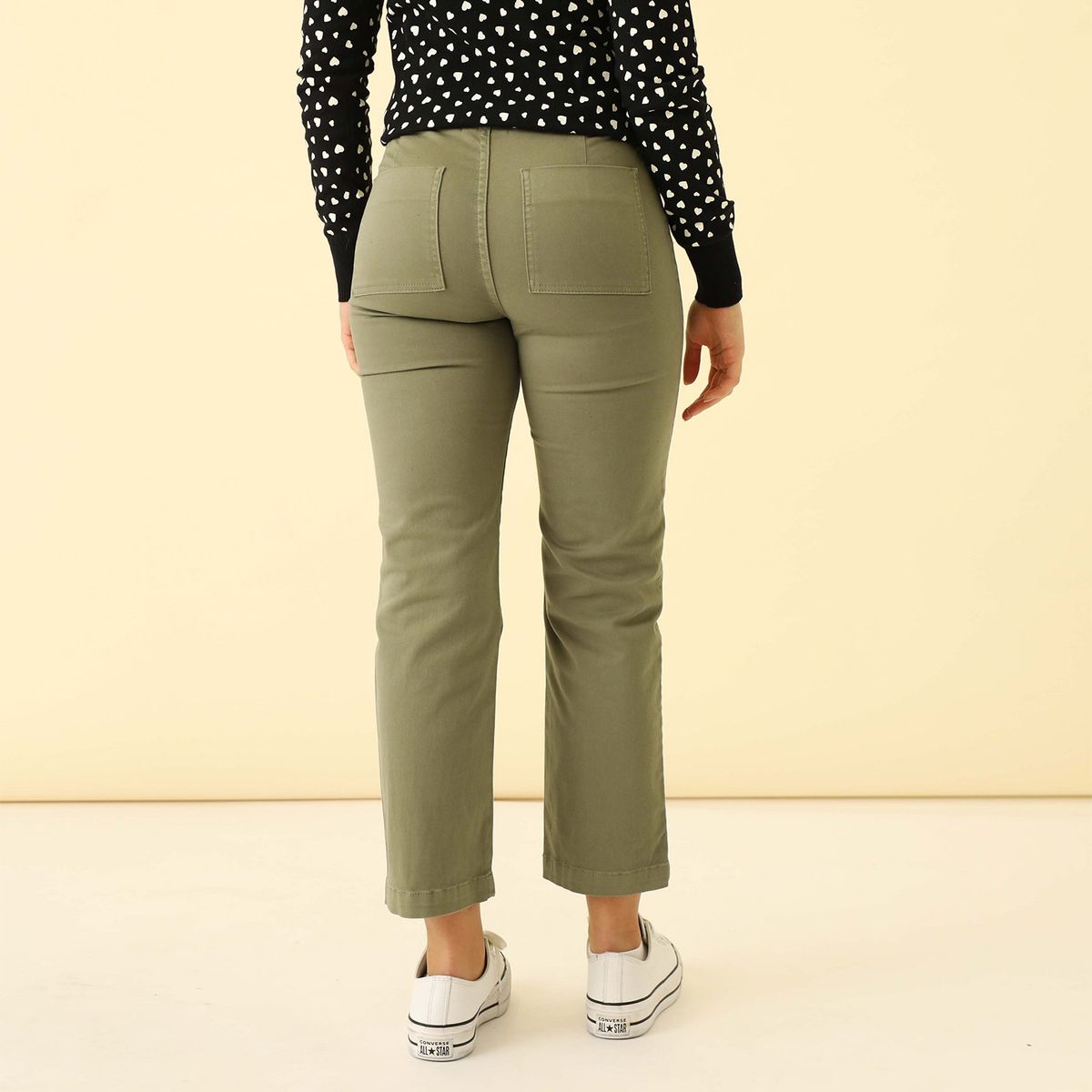 SYBILLA - Pantalón Algodón Mujer Sybilla