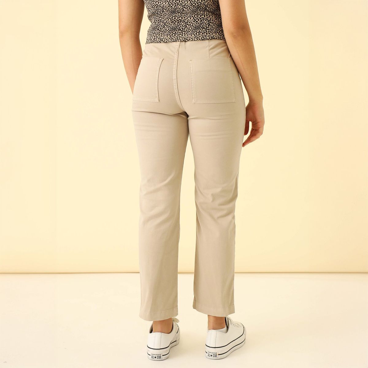 SYBILLA - Pantalón Algodón Mujer Sybilla