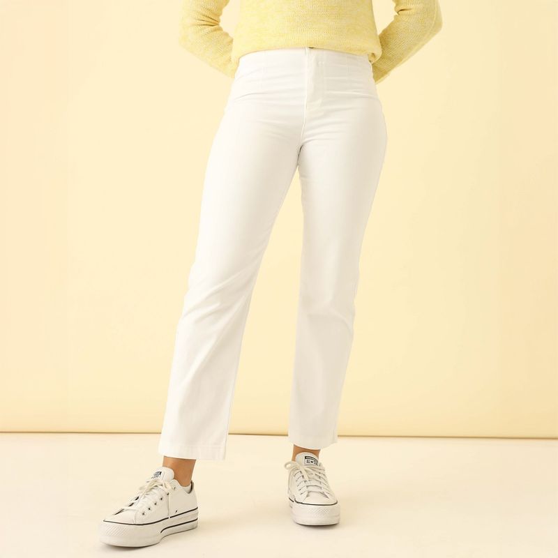 SYBILLA - Pantalón Algodón Mujer Sybilla