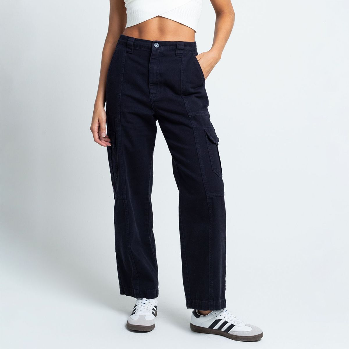 NAF NAF - Pantalón 100% Algodón Mujer Naf Naf
