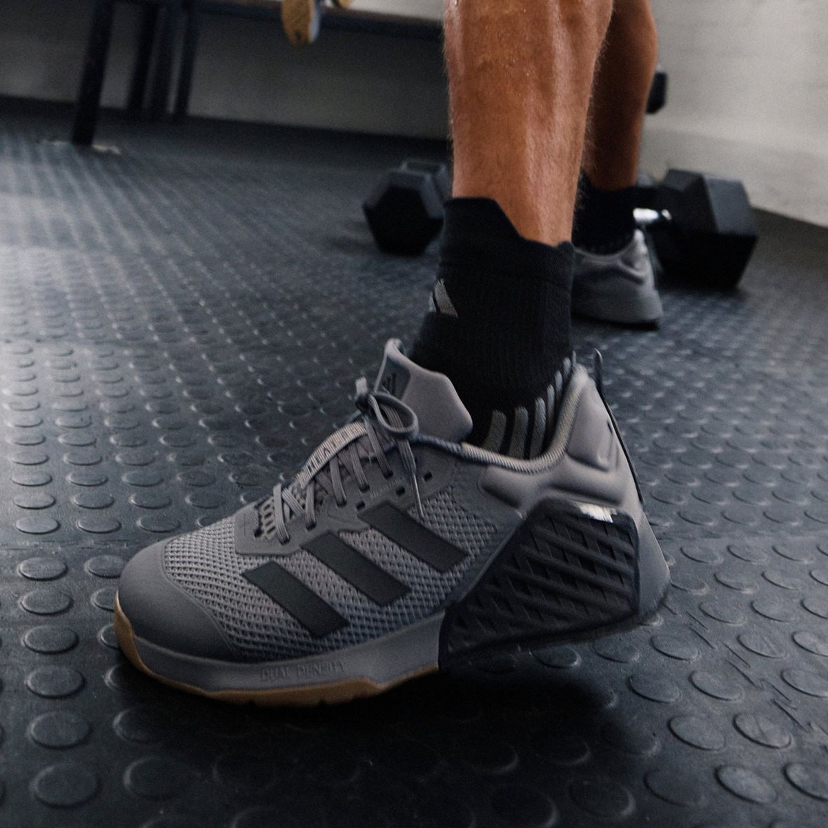 ADIDAS - Zapatillas Training Hombre Adidas Dropset 3-traxion Gris