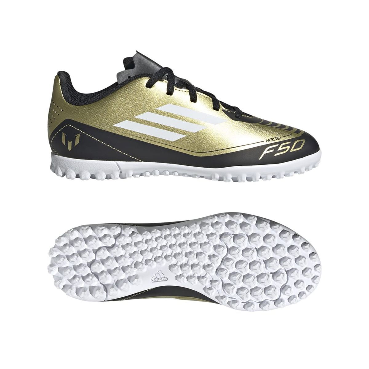 ADIDAS - Zapatillas De Fútbol Niño Adidas F50 Messi Club- Pasto Sintético