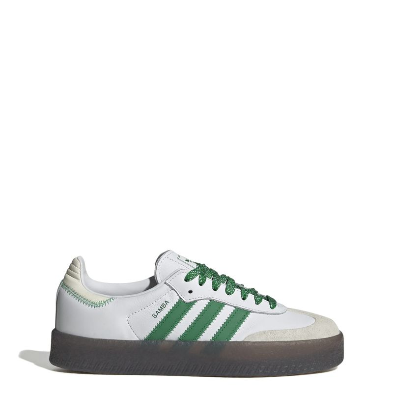 adidas gazelle silver green womens adidas Samba OG Silver Metallic Cracked Leather Women's – Lilac Blonde main image 1