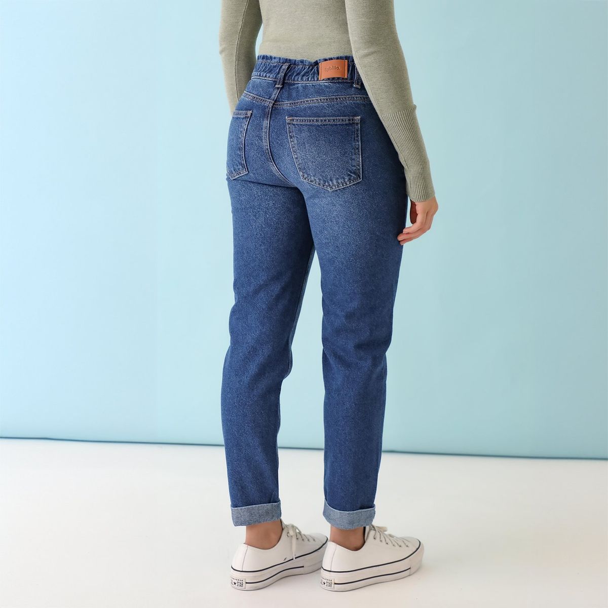 SYBILLA - Jean 100% Algodón Mujer Sybilla