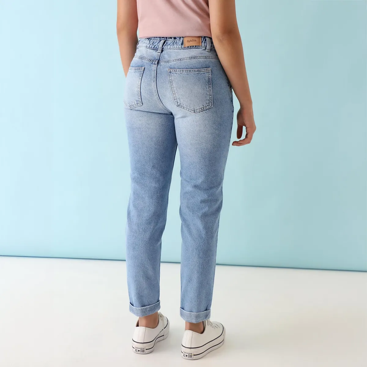 SYBILLA - Jean 100% Algodón Mujer Sybilla