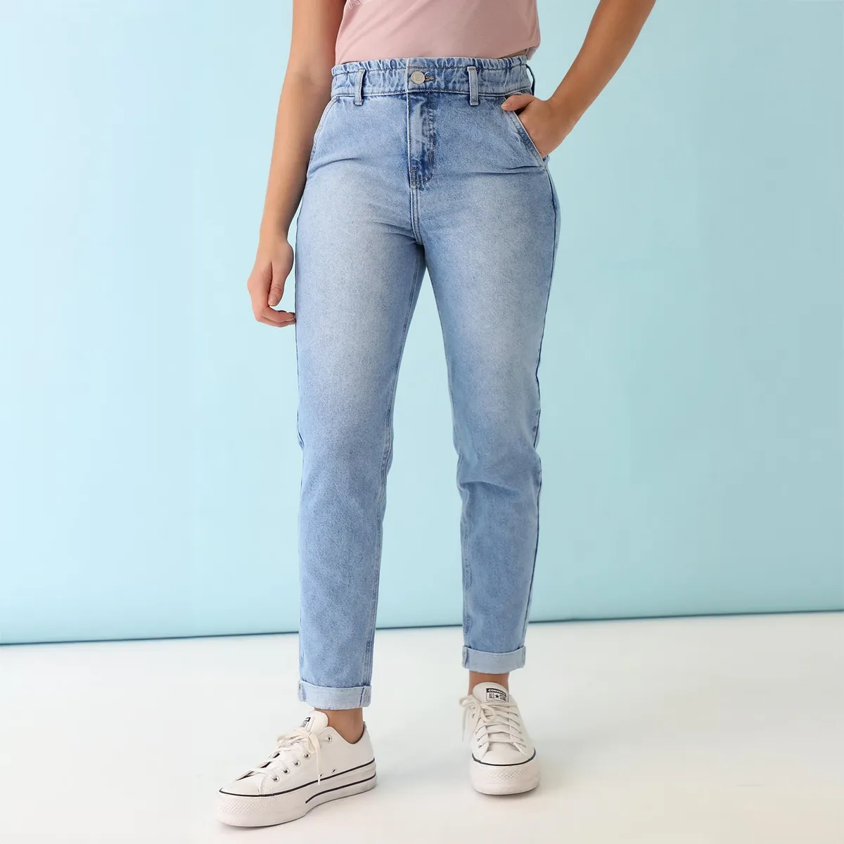 SYBILLA - Jean 100% Algodón Mujer Sybilla