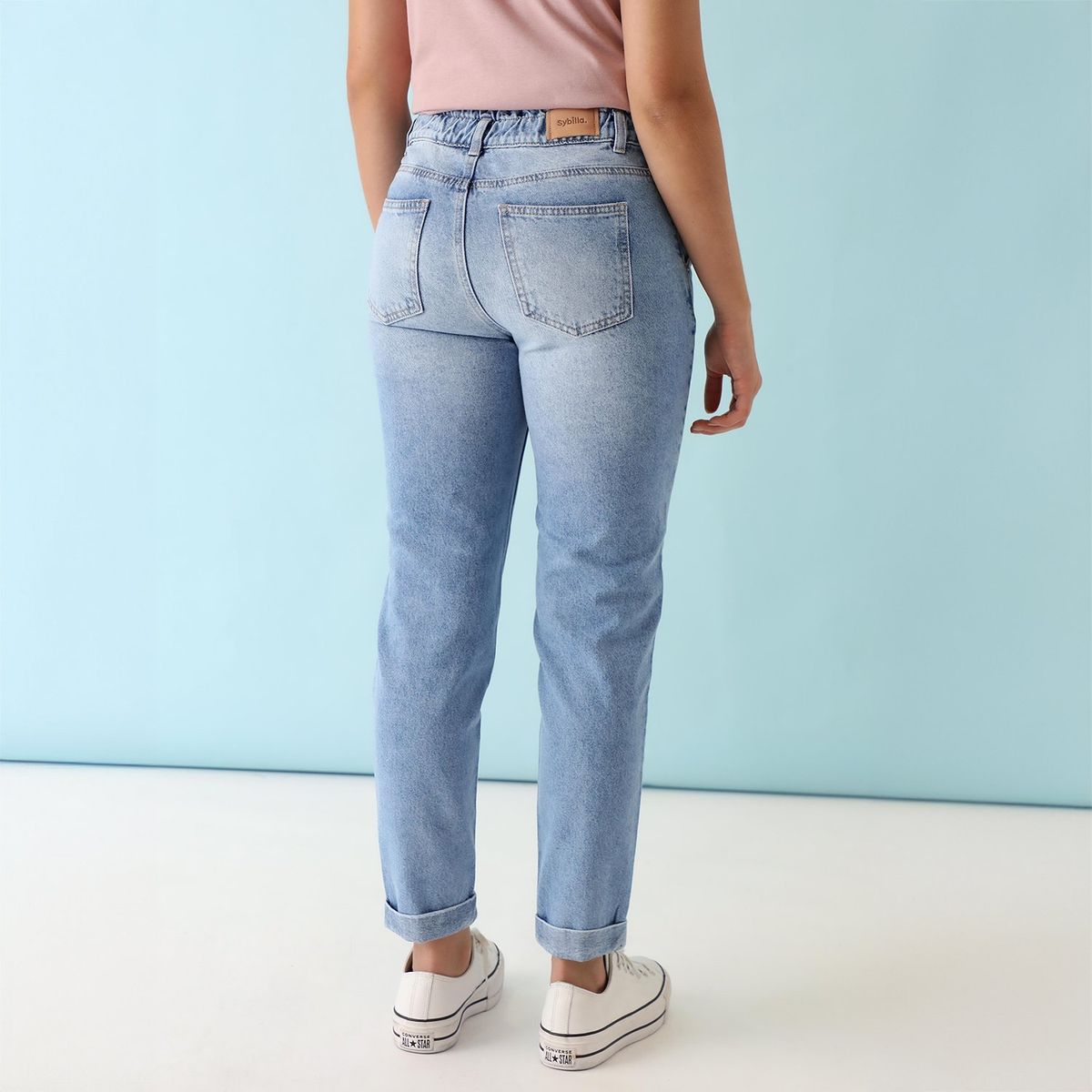 SYBILLA - Jean 100% Algodón Mujer Sybilla