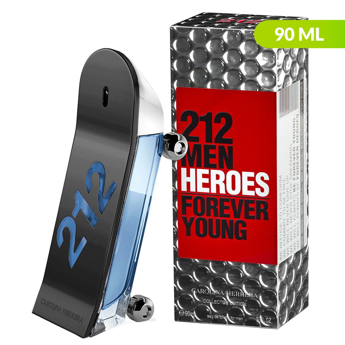 CAROLINA HERRERA - Carolina Herrera 212 Heroes Ny Laundry Collector Edt 90ml Hombre