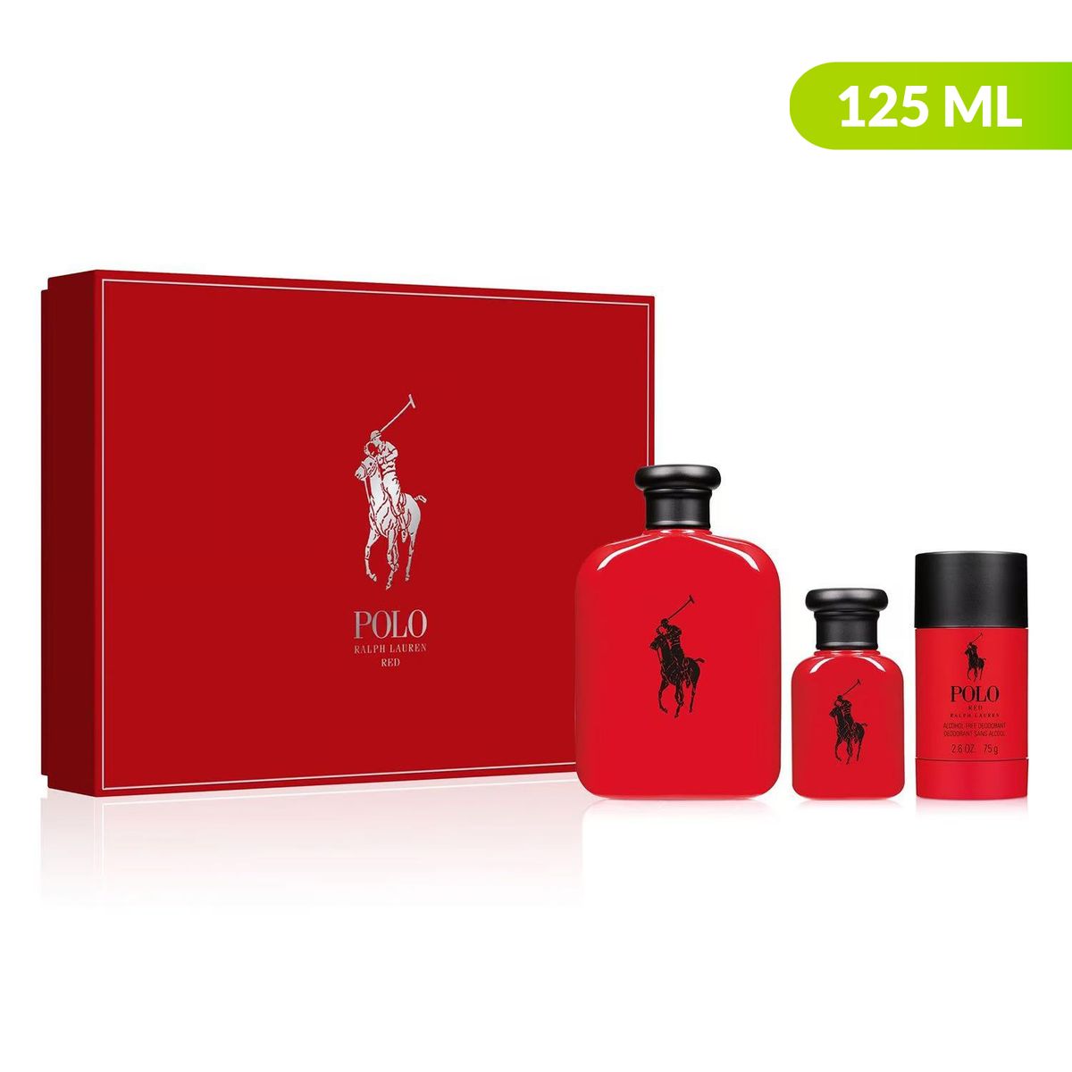 RALPH LAUREN - Estuche Polo Red Eau De Toilette 125 Ml Hombre