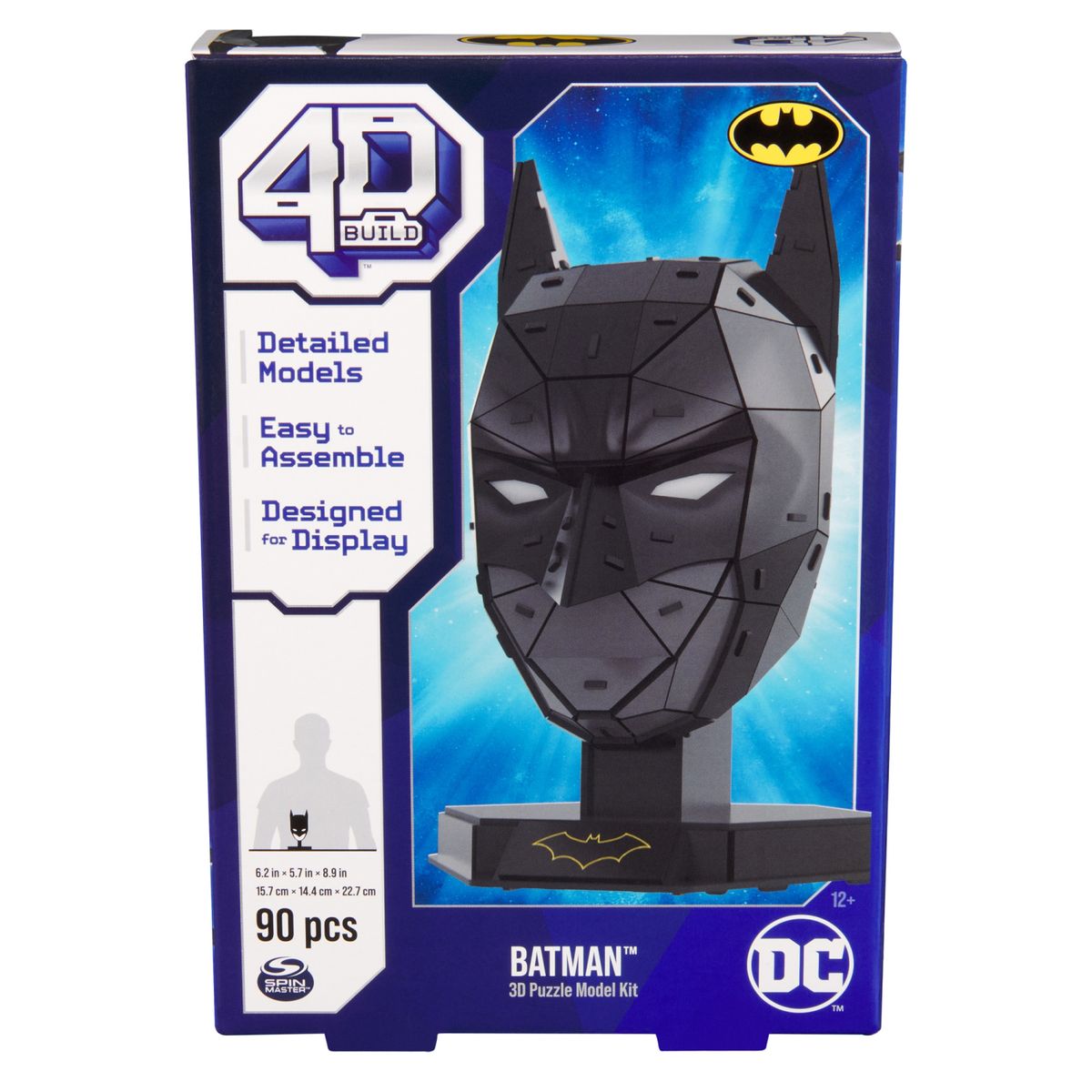PUZZ4D BRAND - ROMPECABEZAS 4D MASCARA BATMAN 4D BUILD