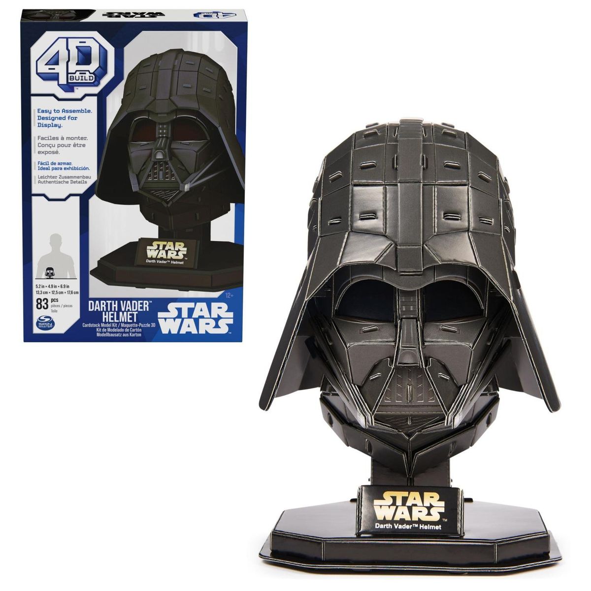 PUZZ4D BRAND - Rompecabeza 4d Casco Darth Vader 4d Build
