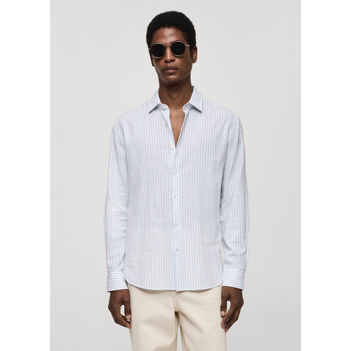 MANGO - Camisa Casual Hombre Mango