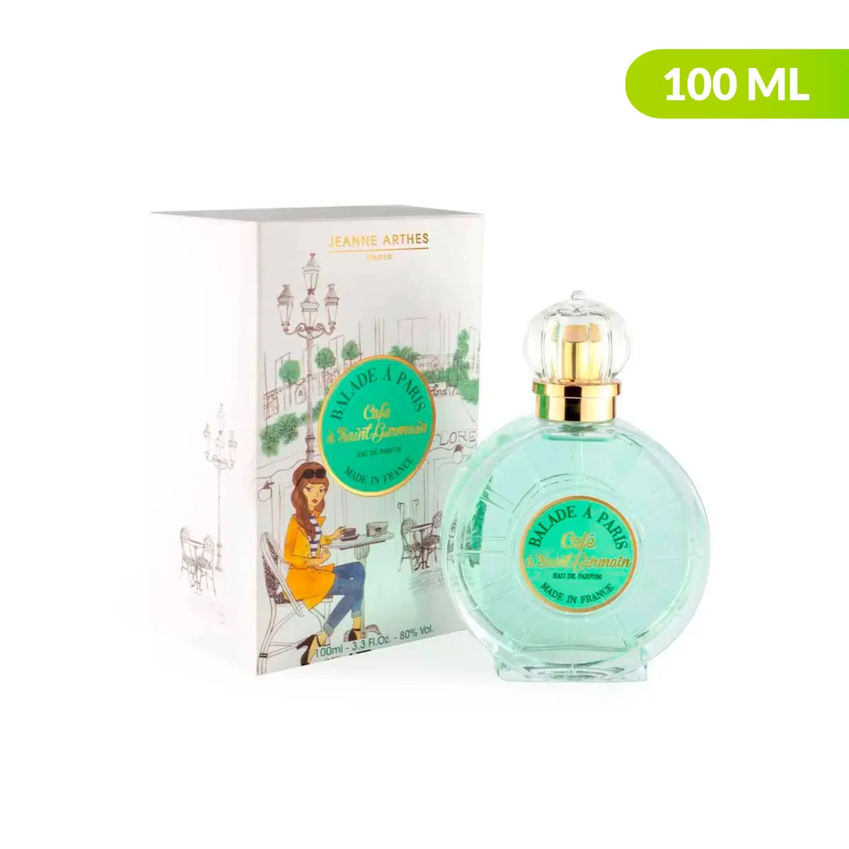 JEANNE ARTHES - Balade A Paris Caf¿ A Saint Germain Edp 100 ml Mujer