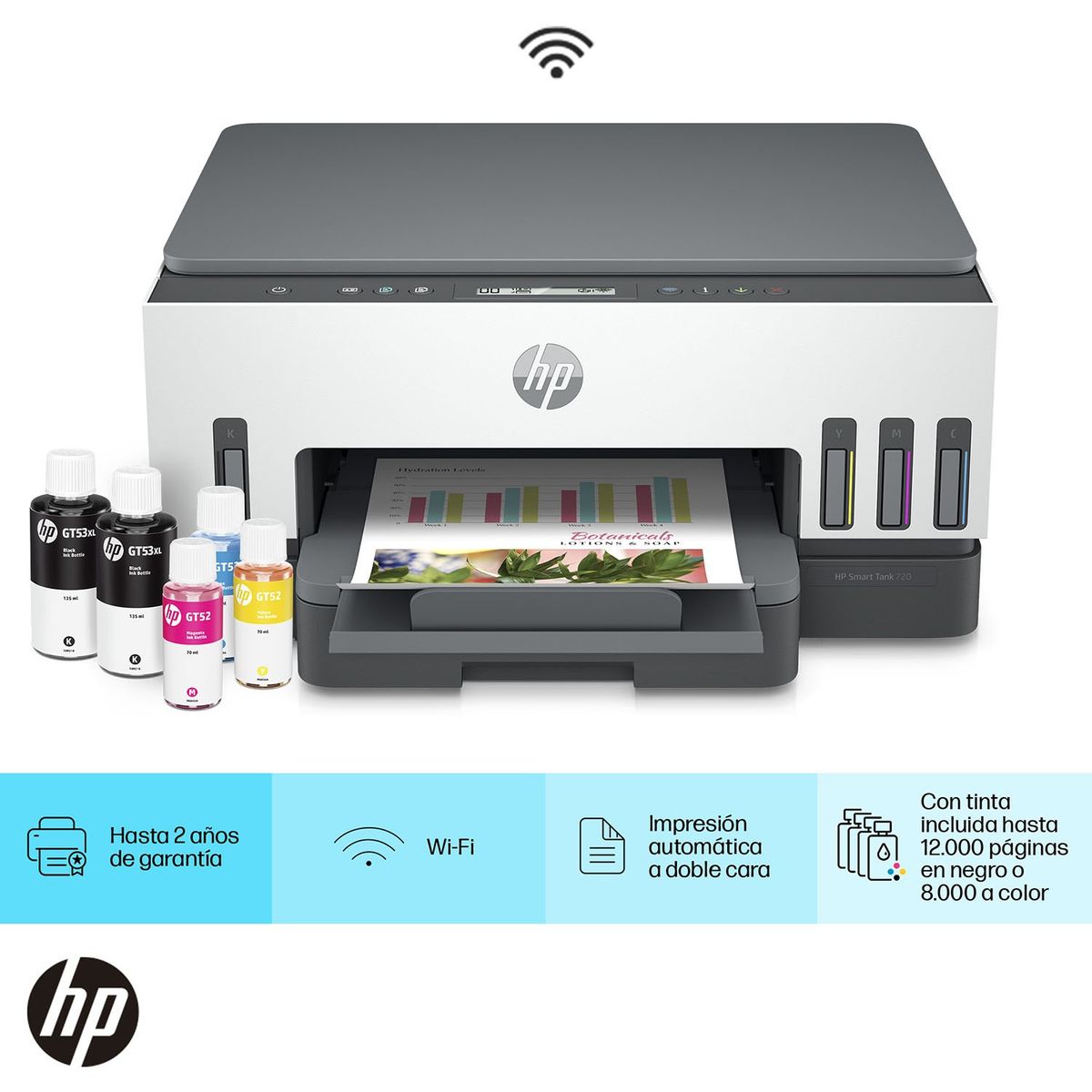HP - Impresora Hp Smart Tank 720