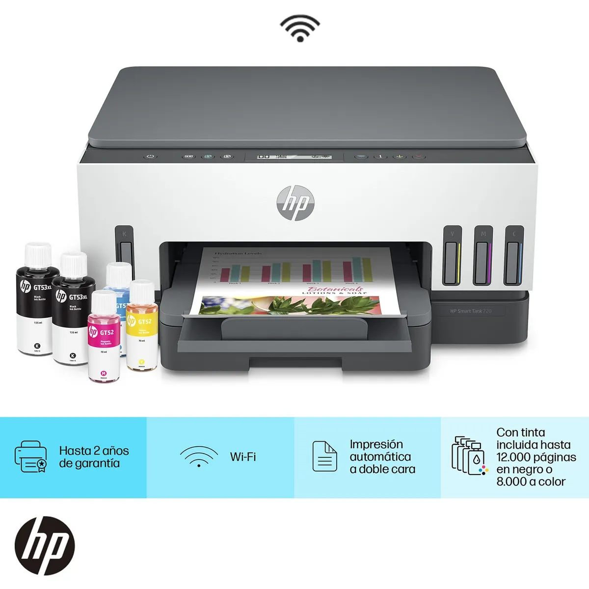 HP - Impresora Hp Smart Tank 720