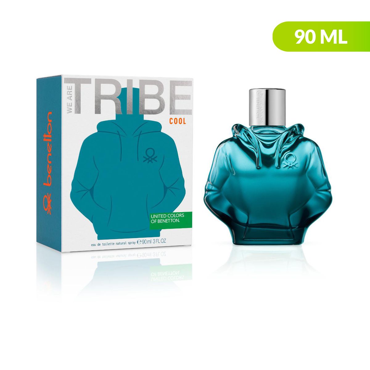 BENETTON - Benetton Tribe Cool  Edt 90ml Hombre
