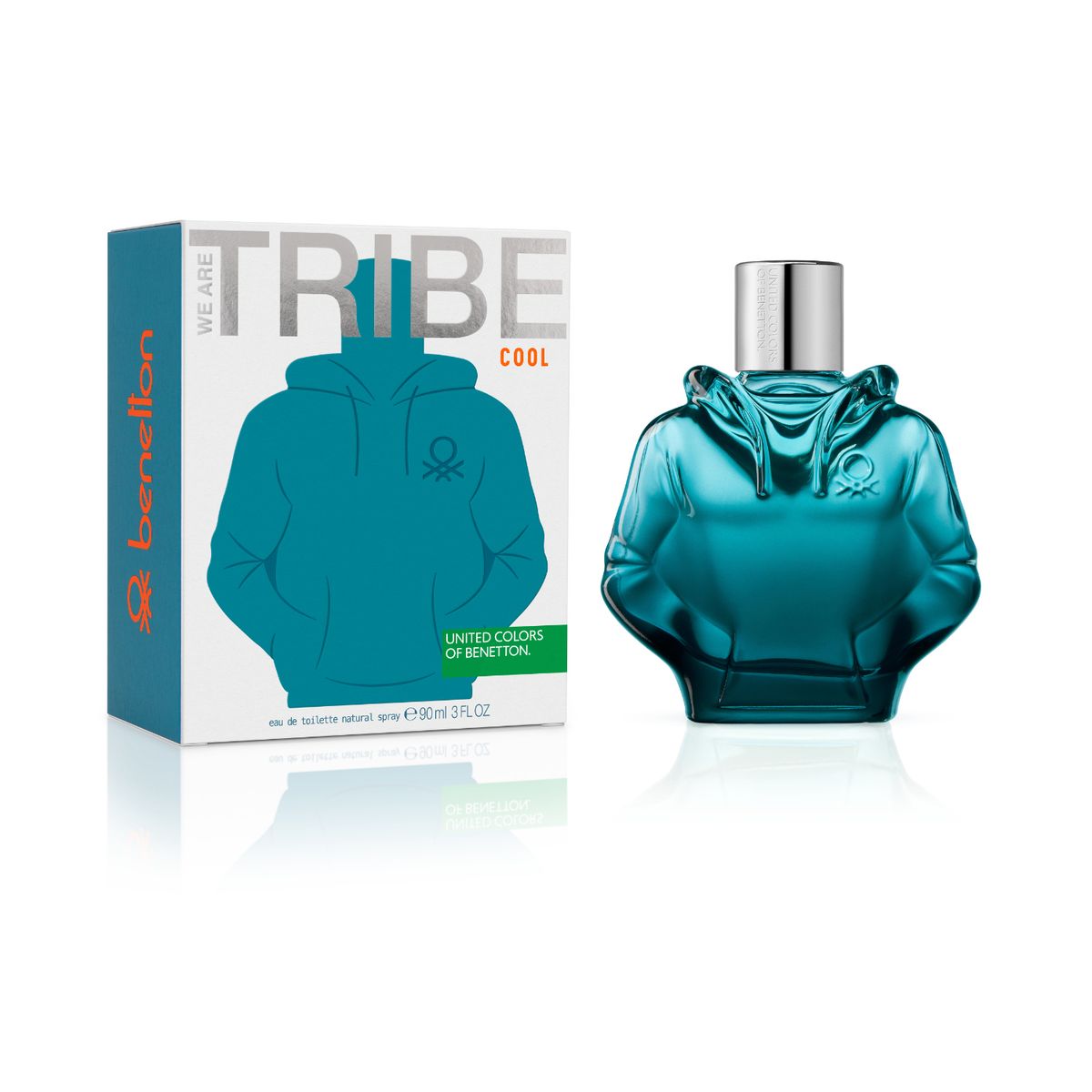 BENETTON - Benetton Tribe Cool  Edt 90ml Hombre