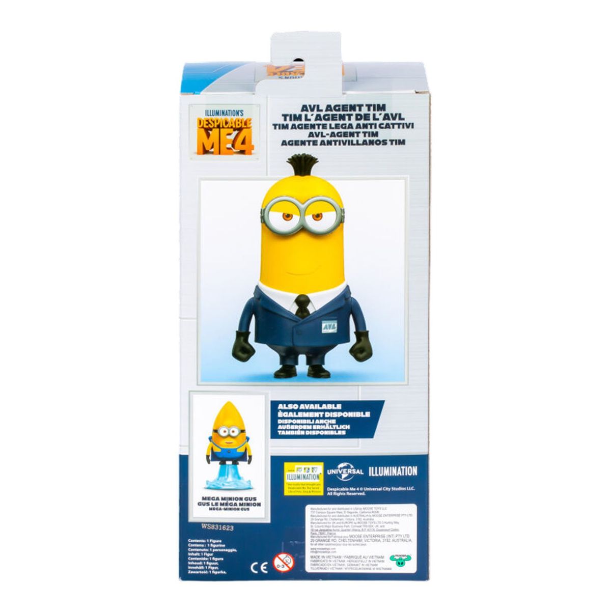 MI VILLANO FAVORITO - Figura De Acción 18 Cm Minion Mi Villano Favorito Aleatorio