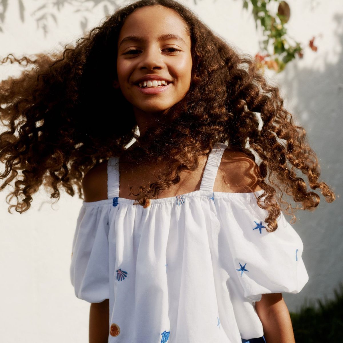 MANGO KIDS - Blusa Niña Algodón Mango Kids