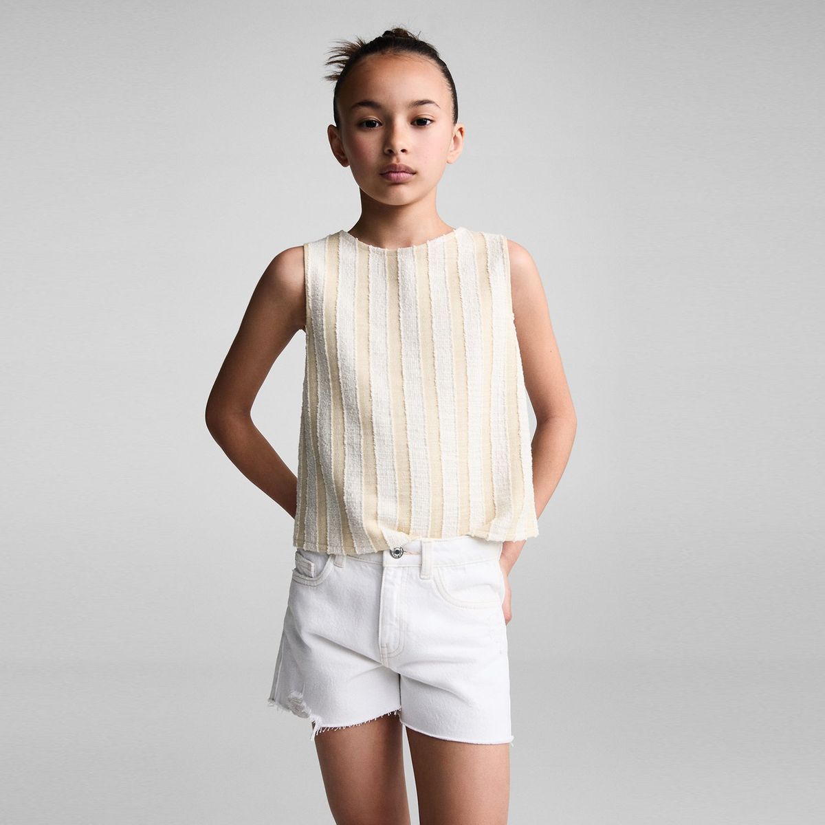 MANGO KIDS - Short Niña Algodón Mango Kids