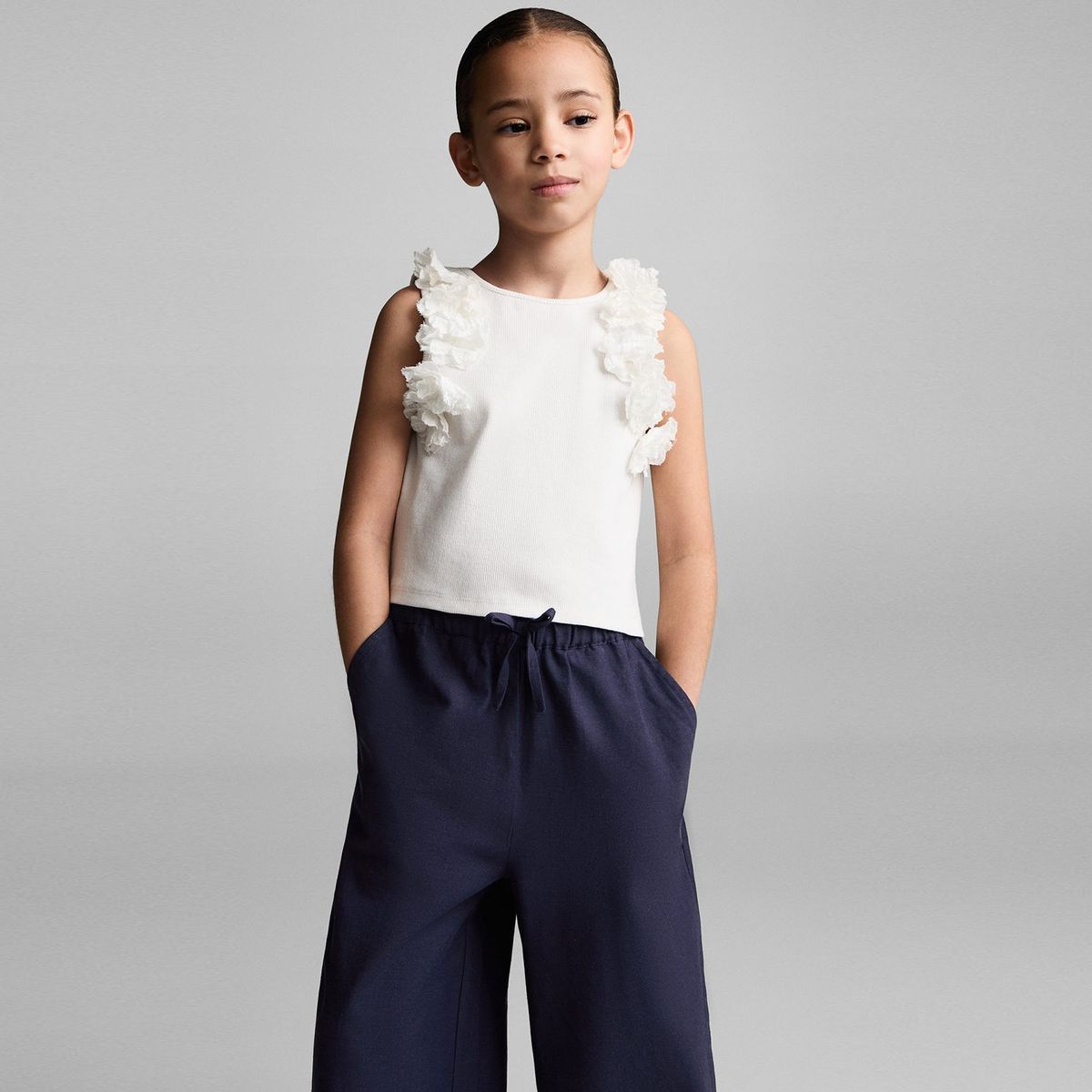MANGO KIDS - Pantalon Niña Mango Kids