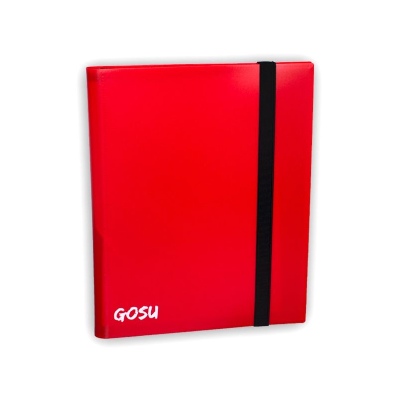 GOSU - Accesorios Binder Rojo 9 Pocket 360 Cards Slots Gosu