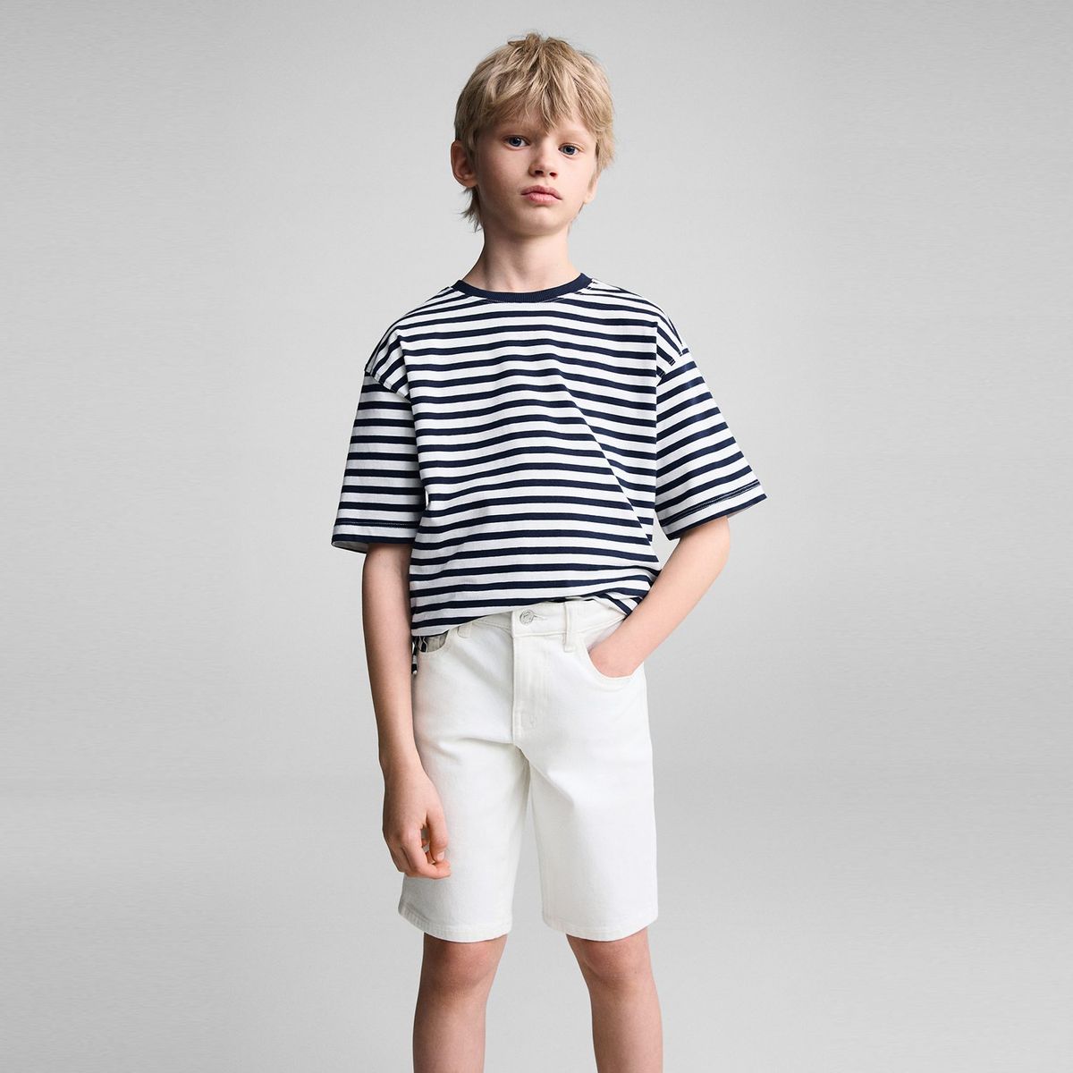 MANGO KIDS - Bermuda Niño Algodón Mango Kids