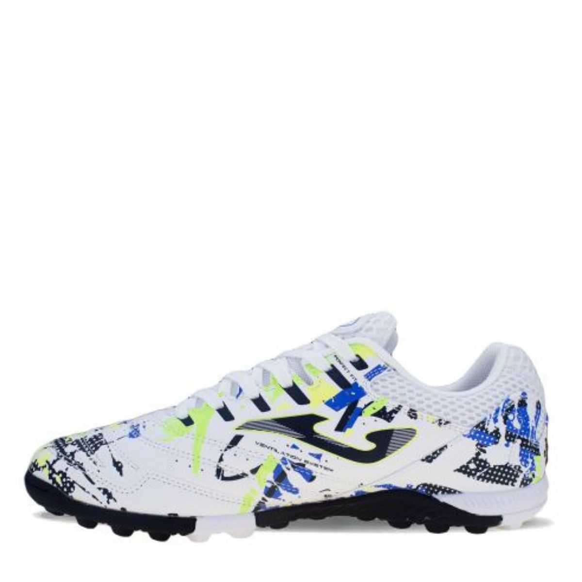 JOMA - Zapatillas De Fútbol  Hombre Joma Maxima 2432 White Lemon Fluor Tf Blanco