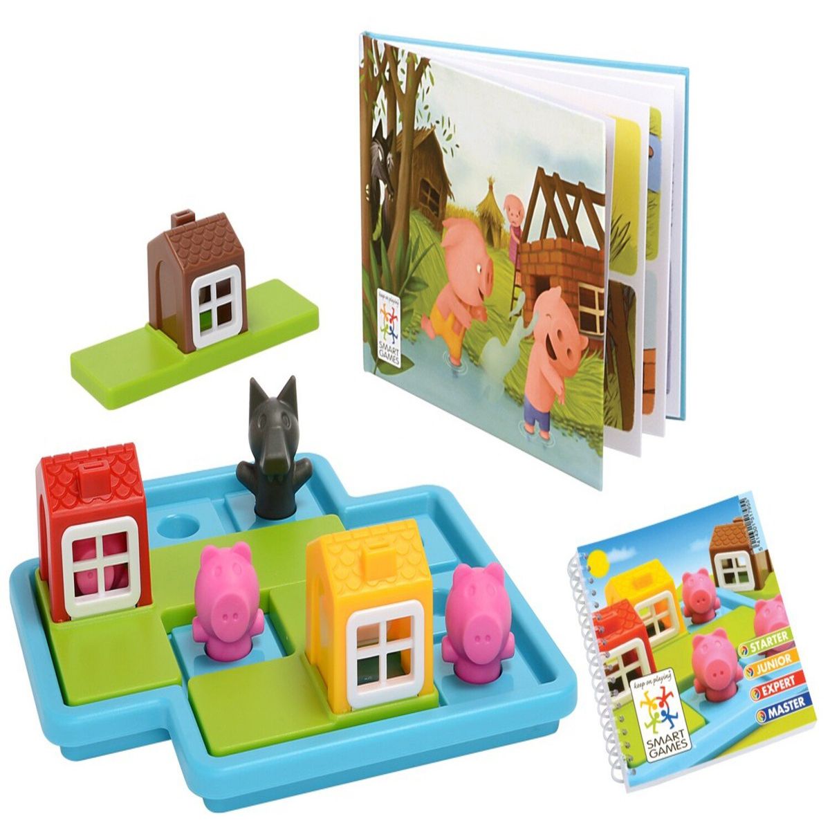 SMART GAMES - Juego De Mesa Los Tres Cerditos Smart Games