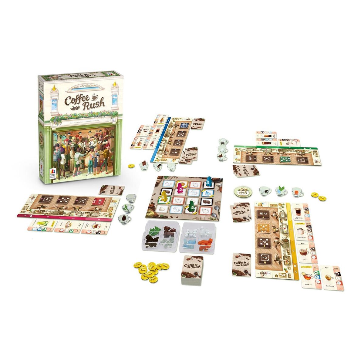 MAR LUDICO - Juego De Mesa Coffee Rush Mar Ludico