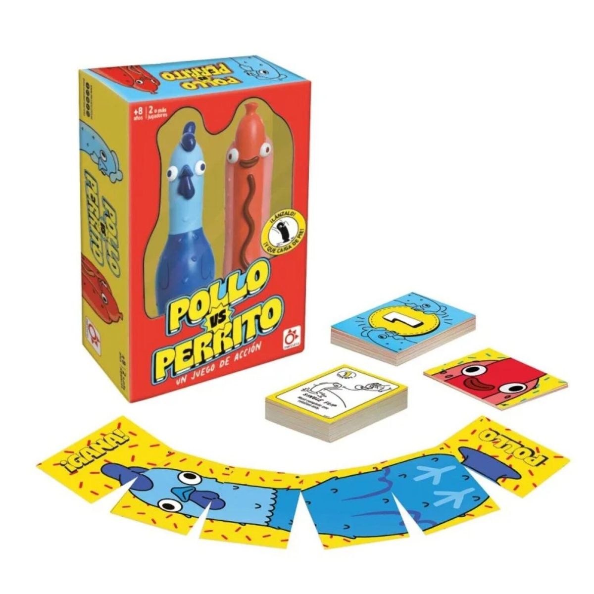 MAR LUDICO - Juego De Mesa Pollo Vs Perrito Mercurio