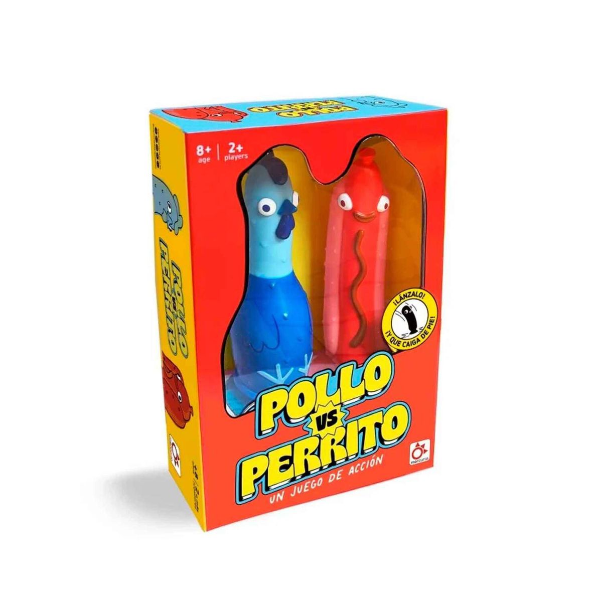 MAR LUDICO - Juego De Mesa Pollo Vs Perrito Mercurio