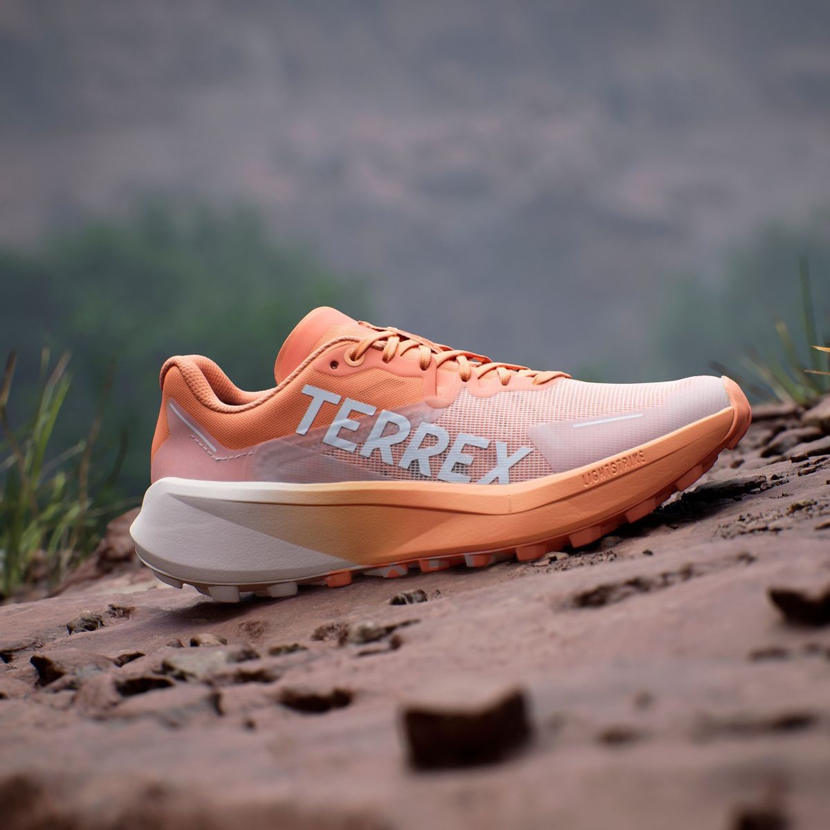 ADIDAS TERREX - Zapatillas Trail Running Mujer Adidas Terrex Agravic 3.0-lightstrike Naranja