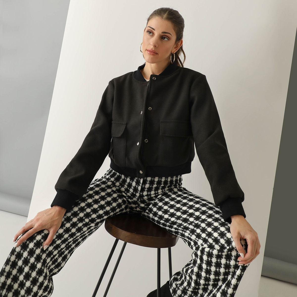 BASEMENT - Bomber Jacket Mujer Basement