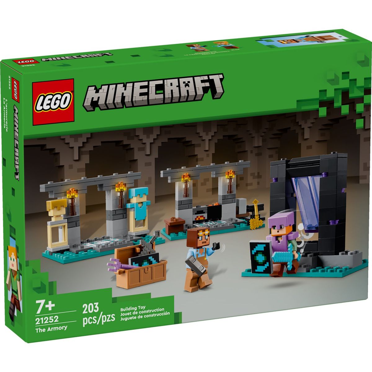 LEGO - Bloques De Lego La Armería Minecraft