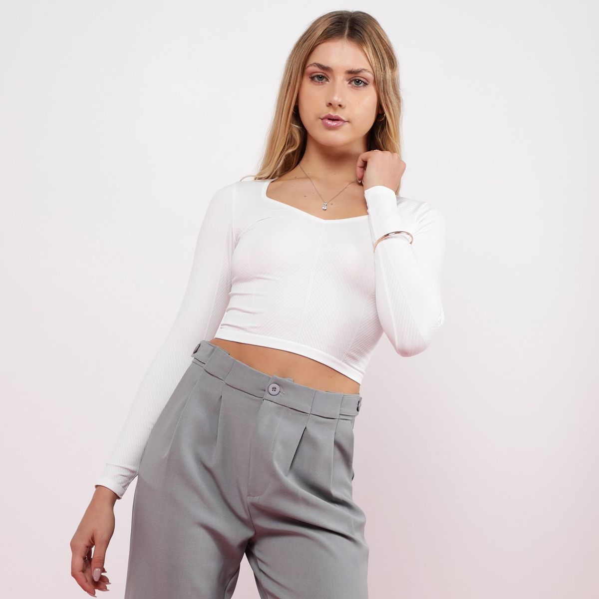 SYBILLA - Polo Manga Larga Mujer Sybilla